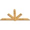 Ekena Millwork Kennewick Rough Sawn Timber Gable Bracket, Western Red Cedar, 84"W x 45"H x 2"D x 6"F, 13/12 Pitch GBW084X45X0206KEN00RWR - alternate 3